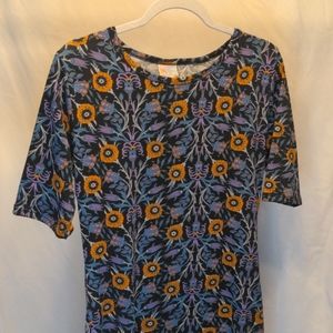 LLR Julia pencil dress, Medium, LuLaRoe, floral